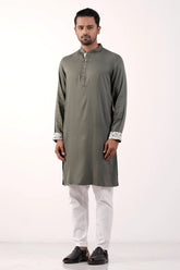 Men Panjabi (Olive)